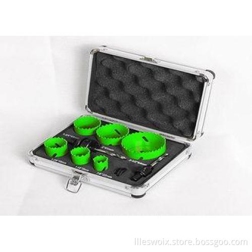 9PC 22mm 29mm HSS Drill Hole Saw bimetal hole saw set with